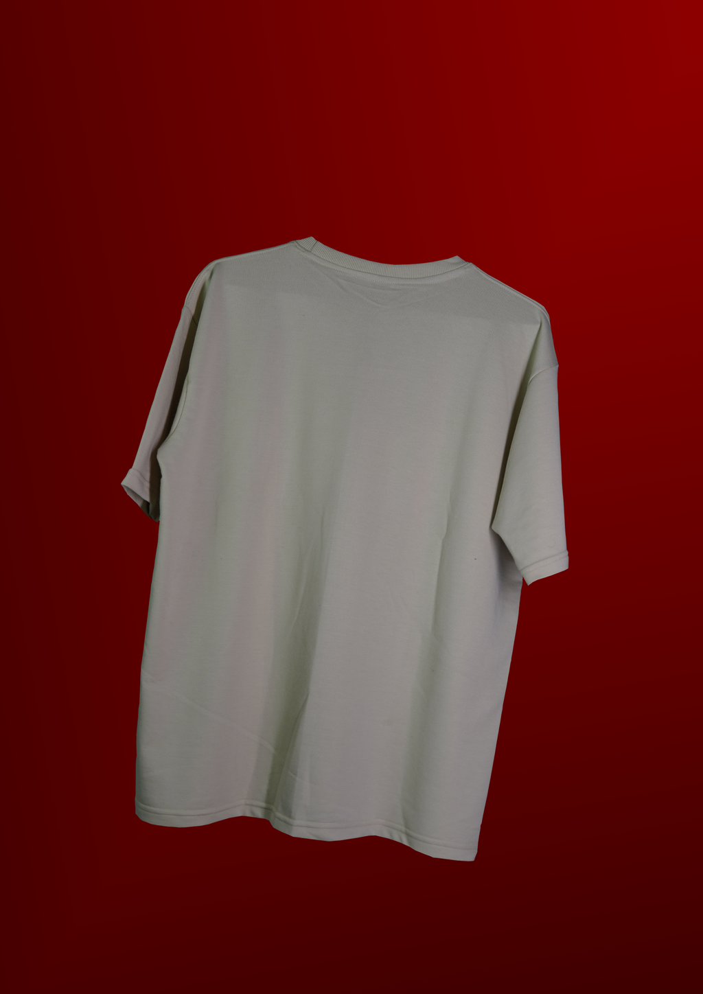 Beige t shirt oversized